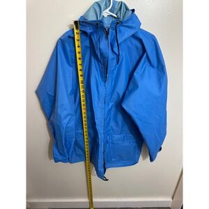 Vintage Gore-Tex Rain Suit Set Blue Hooded Jacket & Pants Mens Large Outdoor